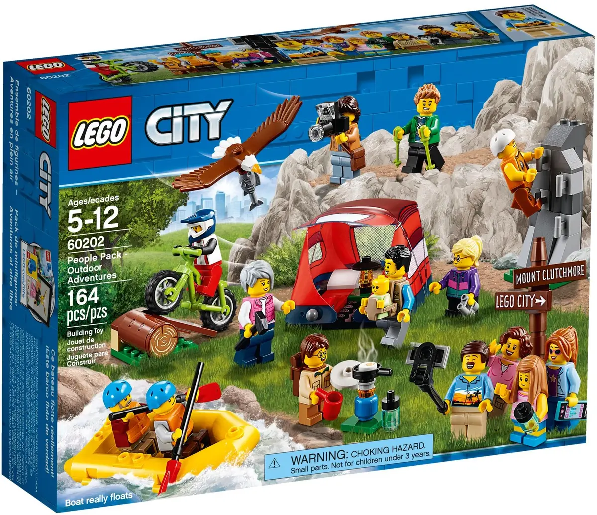 LEGO City 60202 People Pack - Outdoor Adventures set, image 2
