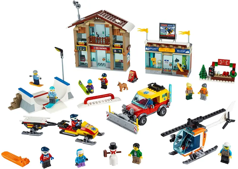 LEGO City 60203 Ski Resort set