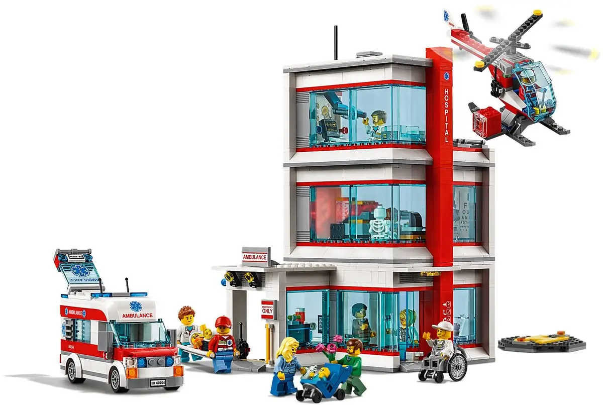 LEGO City 60204 City Hospital set, image 3
