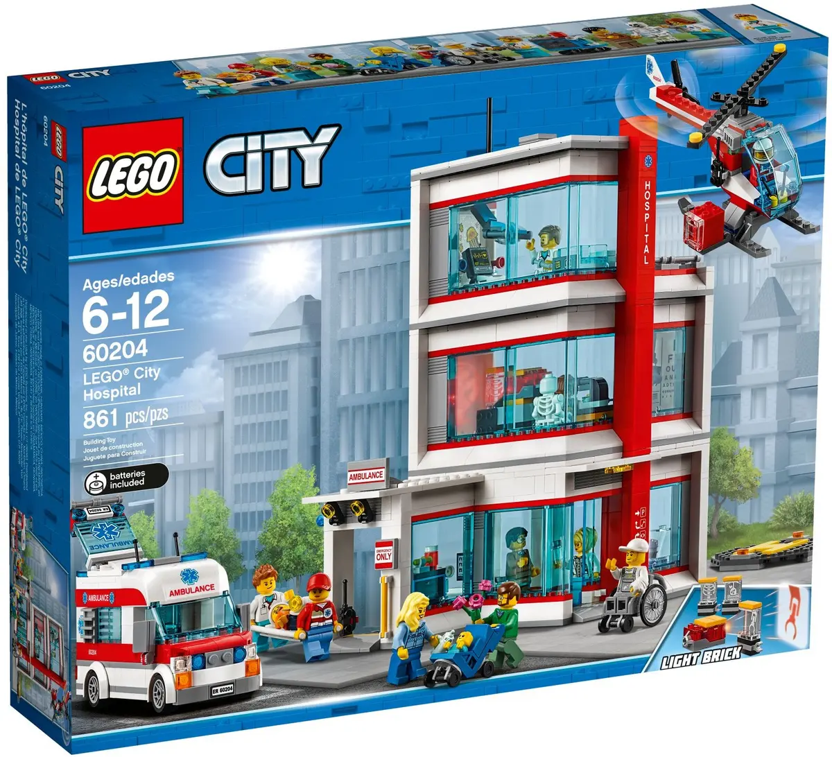 LEGO City 60204 City Hospital set, image 2