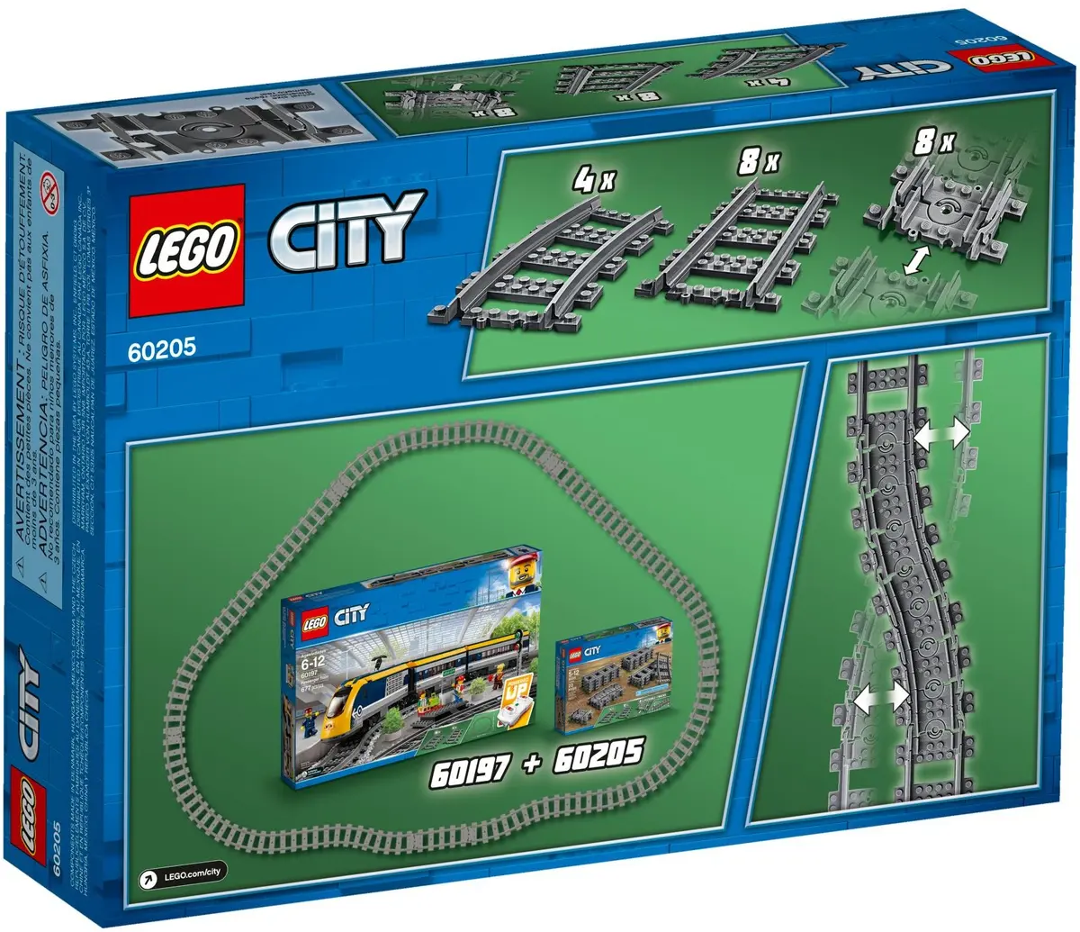 LEGO City 60205 Tracks set, image 5