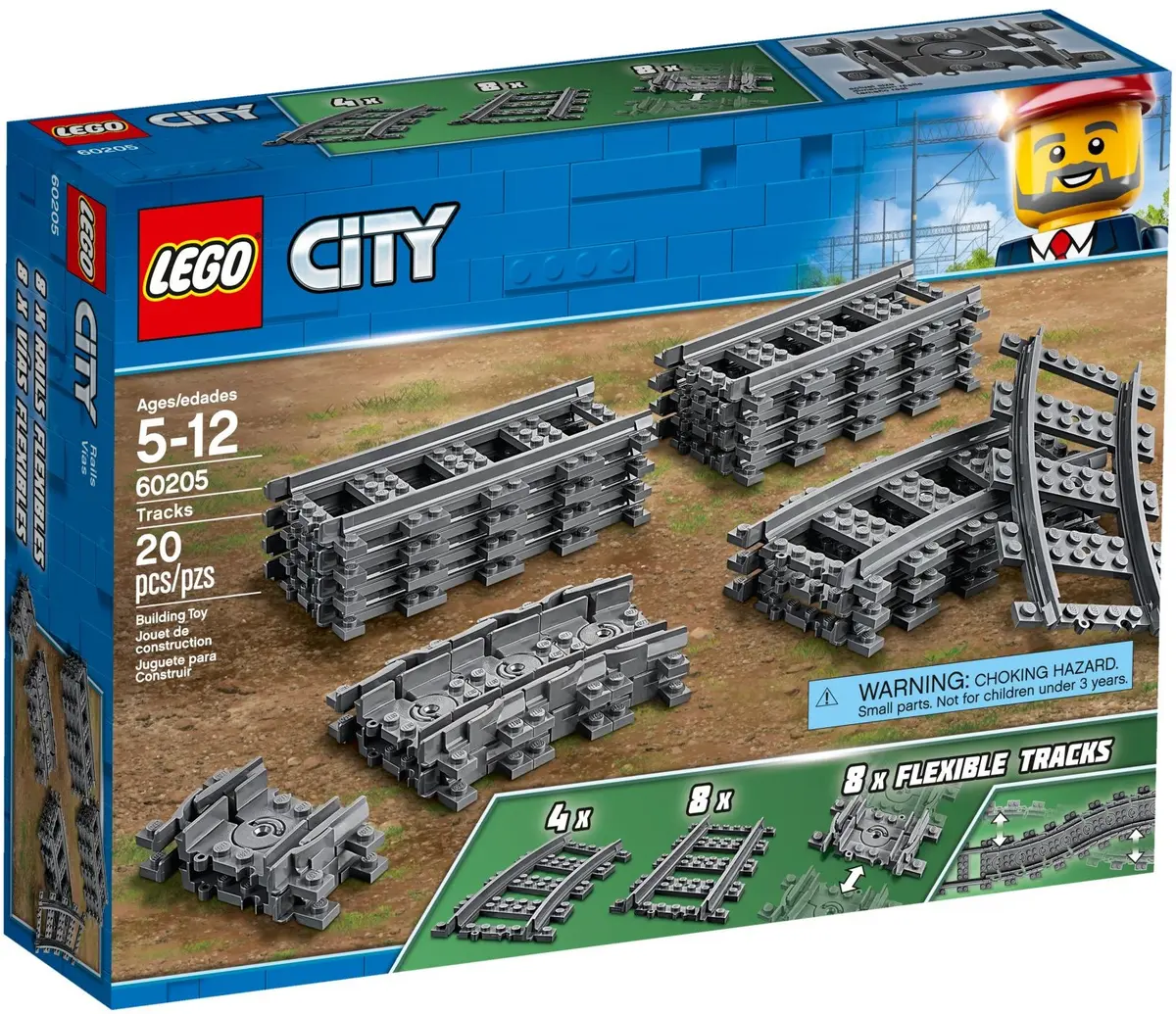 LEGO City 60205 Tracks set, image 2