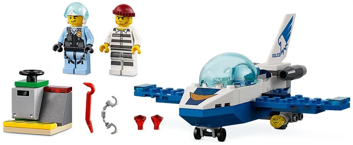 LEGO City 60206 Jet Patrol set, image 4