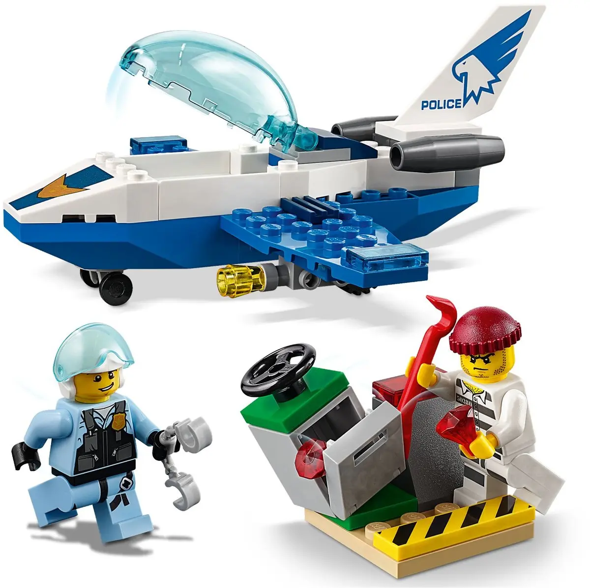 LEGO City 60206 Jet Patrol set, image 6