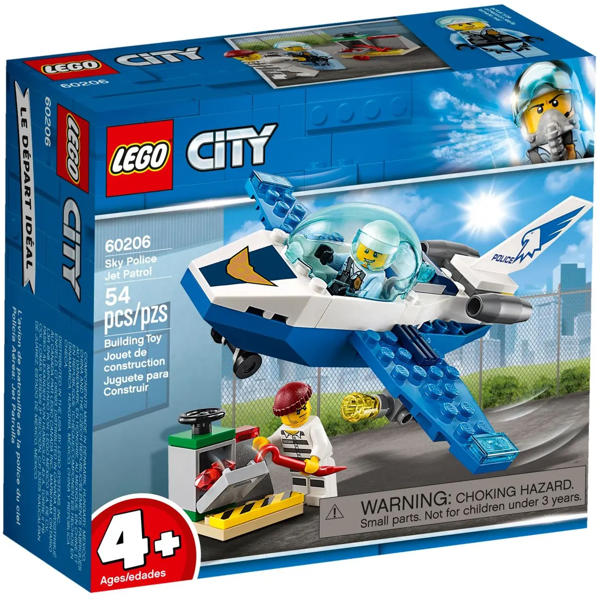LEGO City 60206 Jet Patrol set, image 2