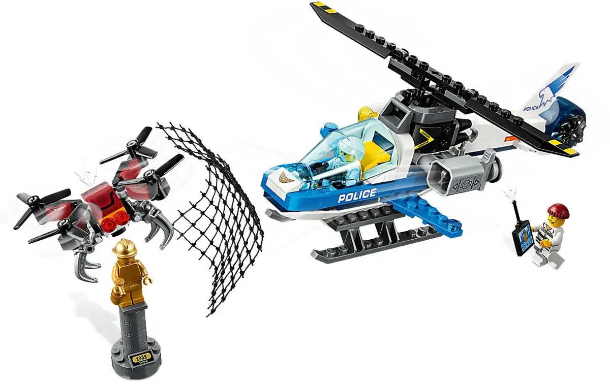 LEGO City 60207 Sky Police Drone Chase set, image 4