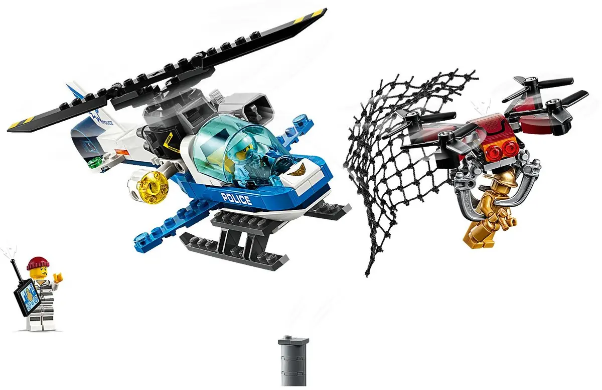 LEGO City 60207 Sky Police Drone Chase set, image 3