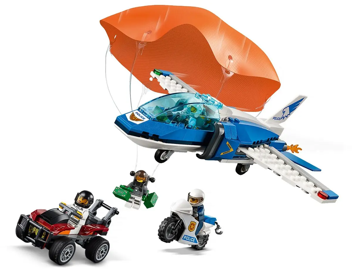 LEGO City 60208 Parachute Arrest set, image 3