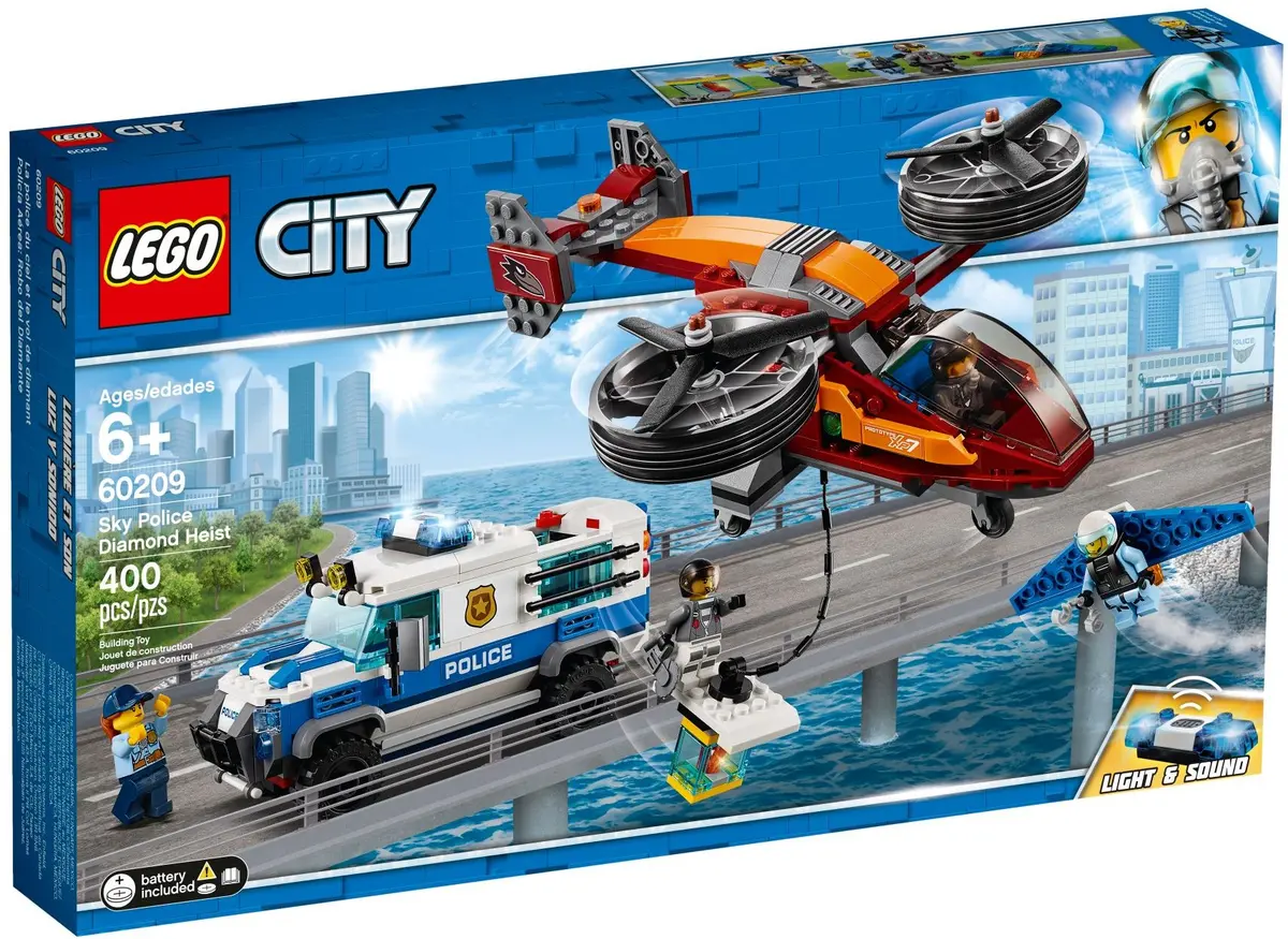 LEGO City 60209 Diamond Heist set, image 2