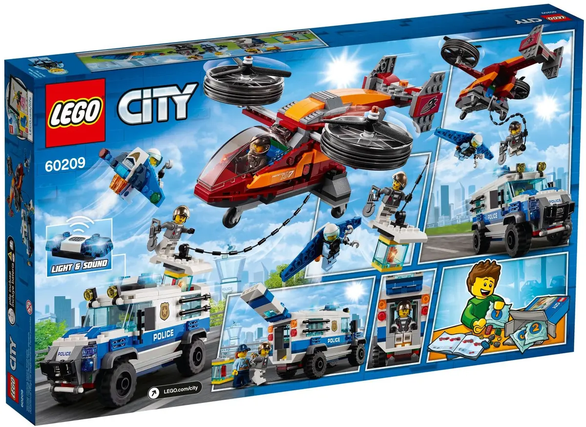 LEGO City 60209 Diamond Heist set, image 5