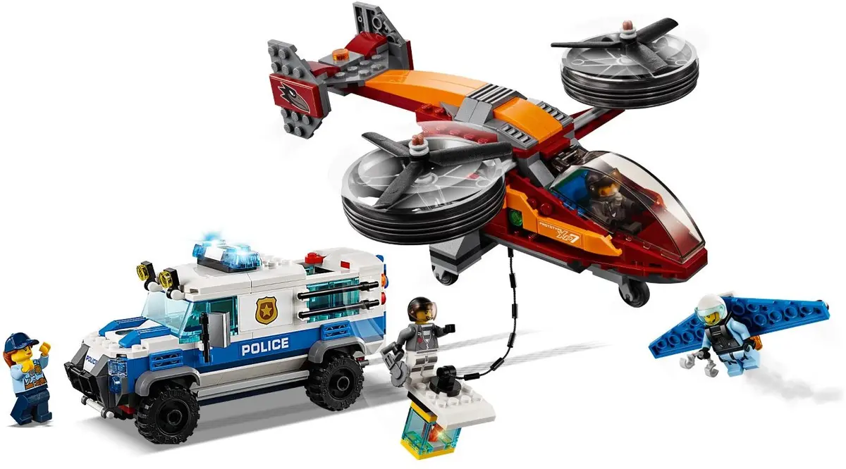 LEGO City 60209 Diamond Heist set, image 3