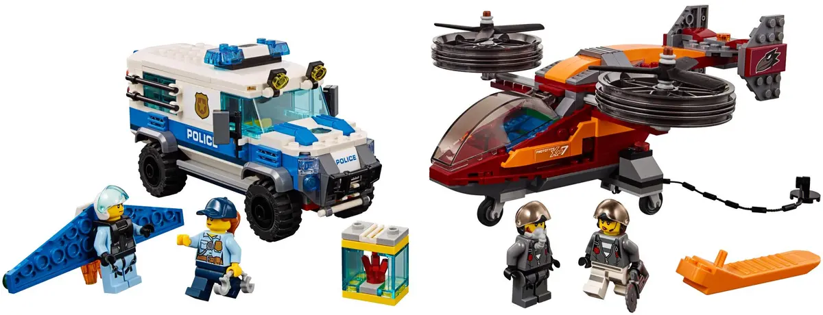 LEGO City 60209 Diamond Heist set