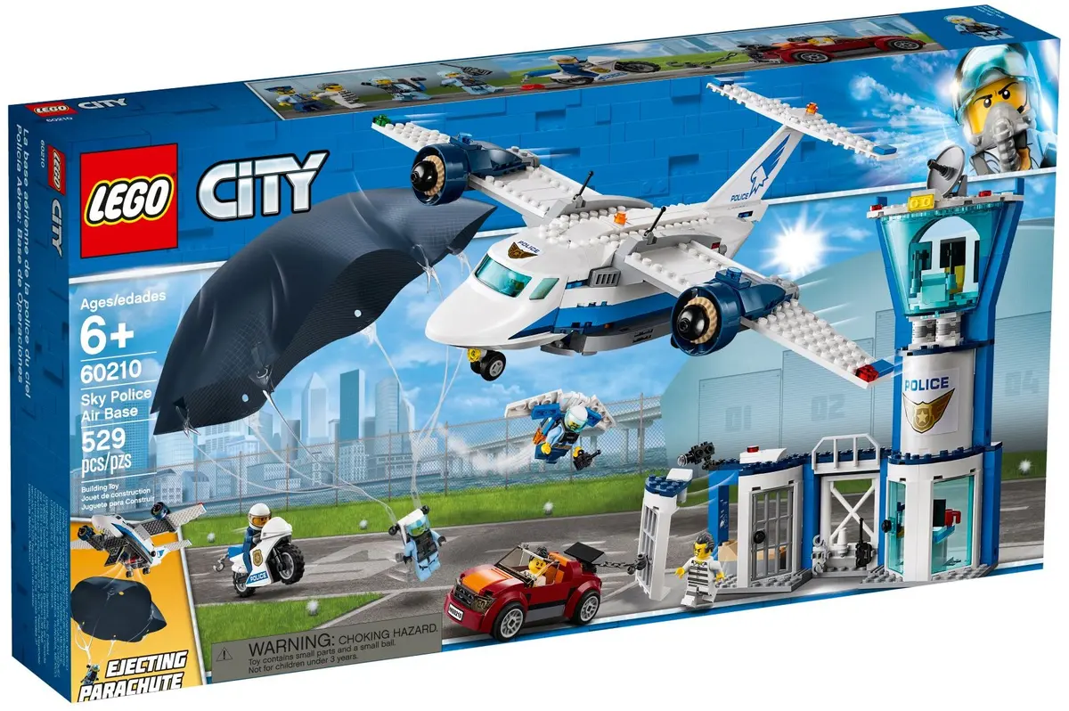 LEGO City 60210 Air Base set, image 2