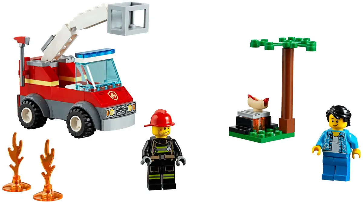 LEGO City 60212 Barbecue Burn Out set