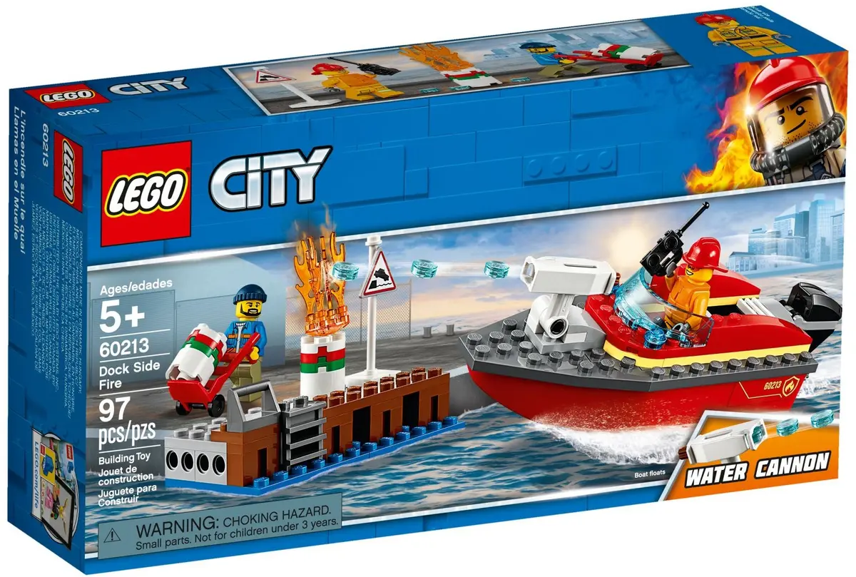 LEGO City 60213 Dock Side Fire set, image 2