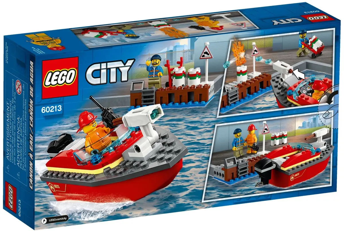 LEGO City 60213 Dock Side Fire set, image 6