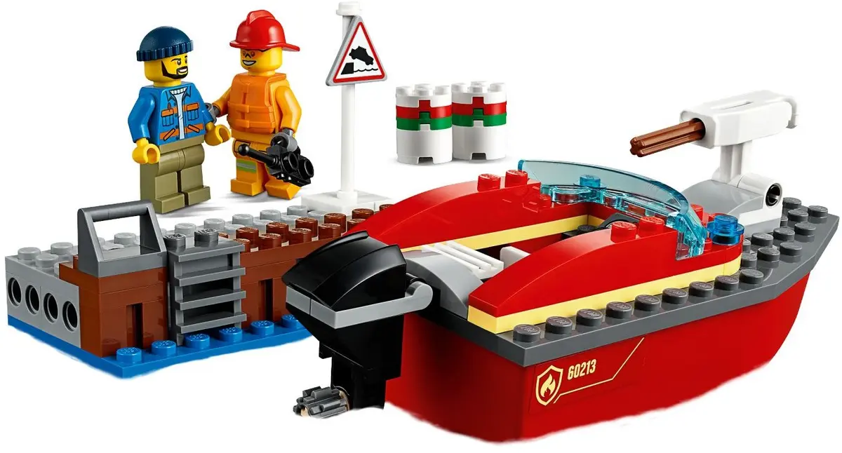 LEGO City 60213 Dock Side Fire set, image 5