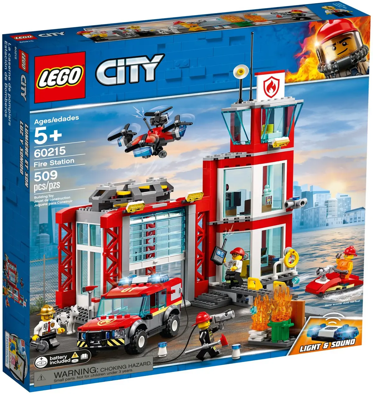 LEGO City 60215 Fire Station set, image 2