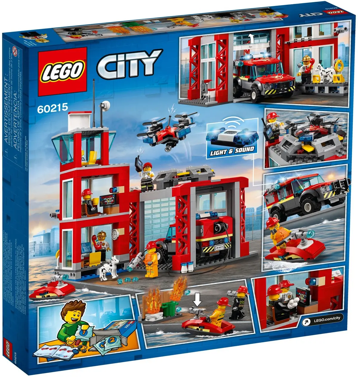 LEGO City 60215 Fire Station set, image 5