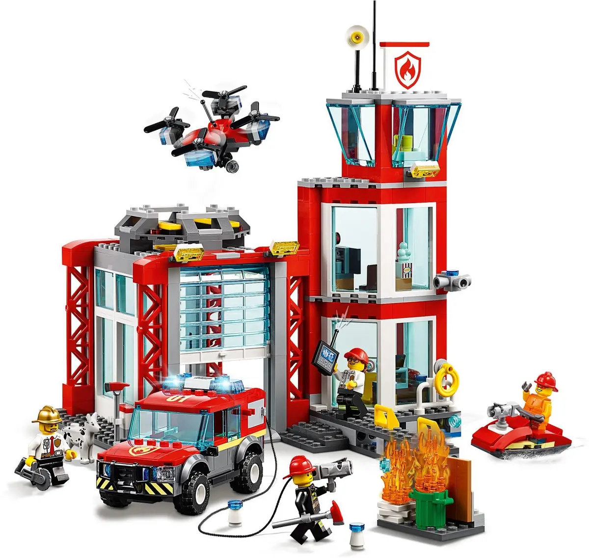 LEGO City 60215 Fire Station set, image 3
