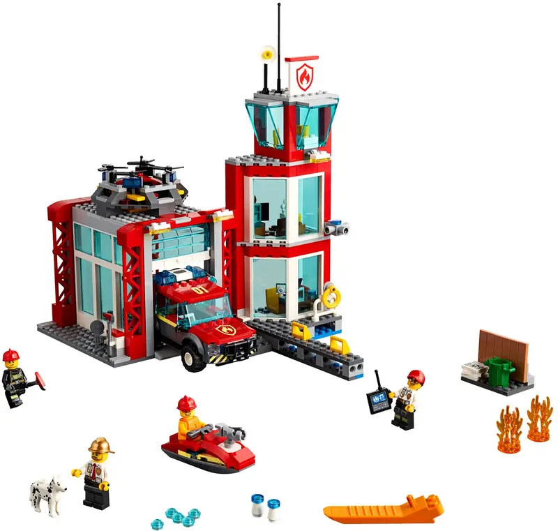 LEGO City 60215 Fire Station set