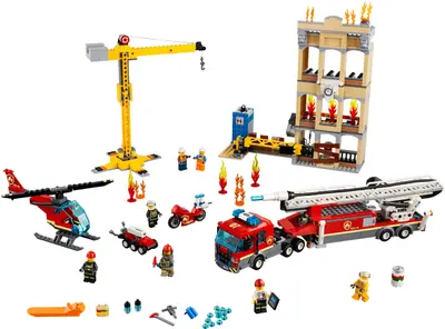 LEGO City 60216 Downtown Fire Brigade set