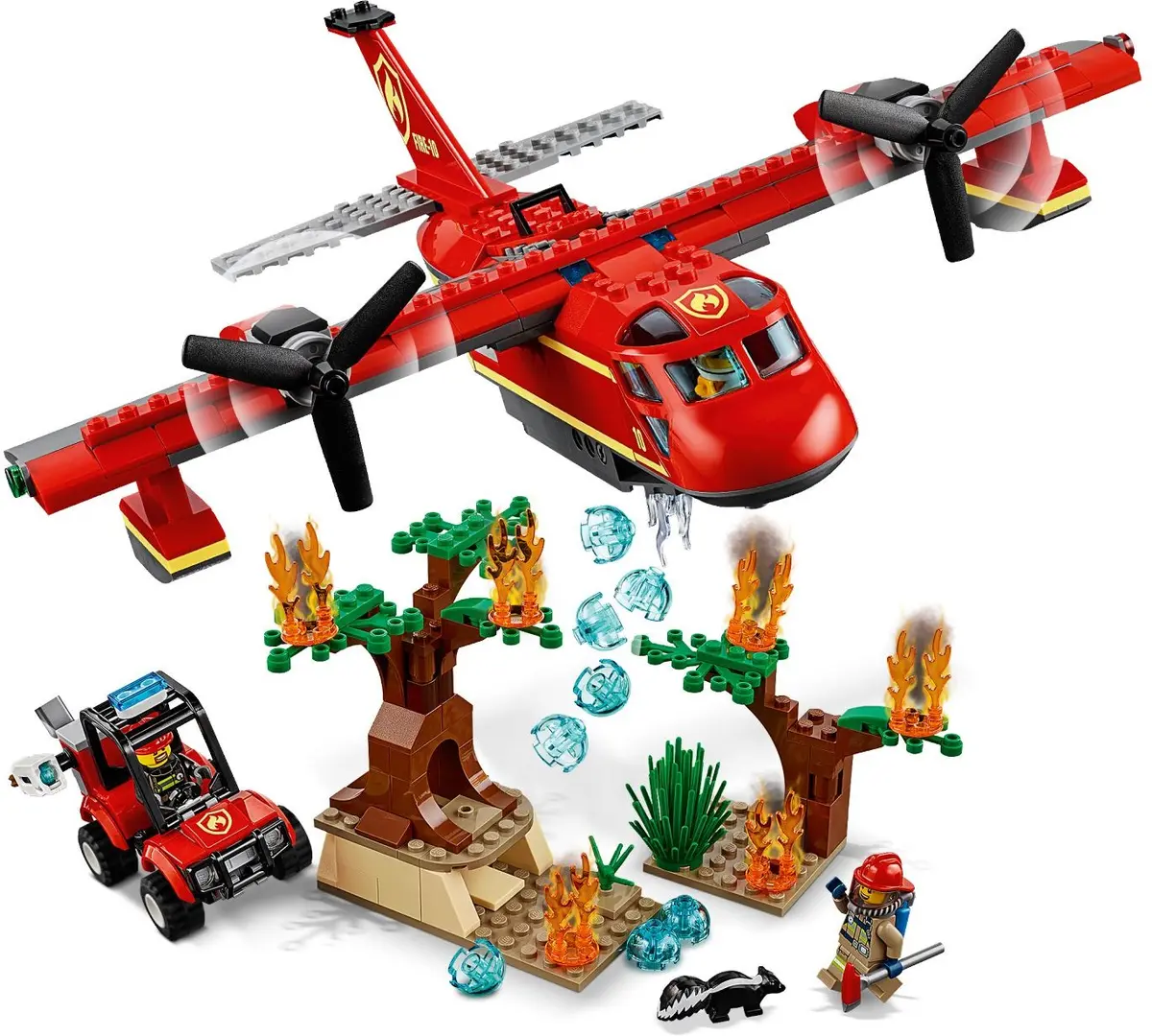 LEGO City 60217 Fire Plane set, image 4