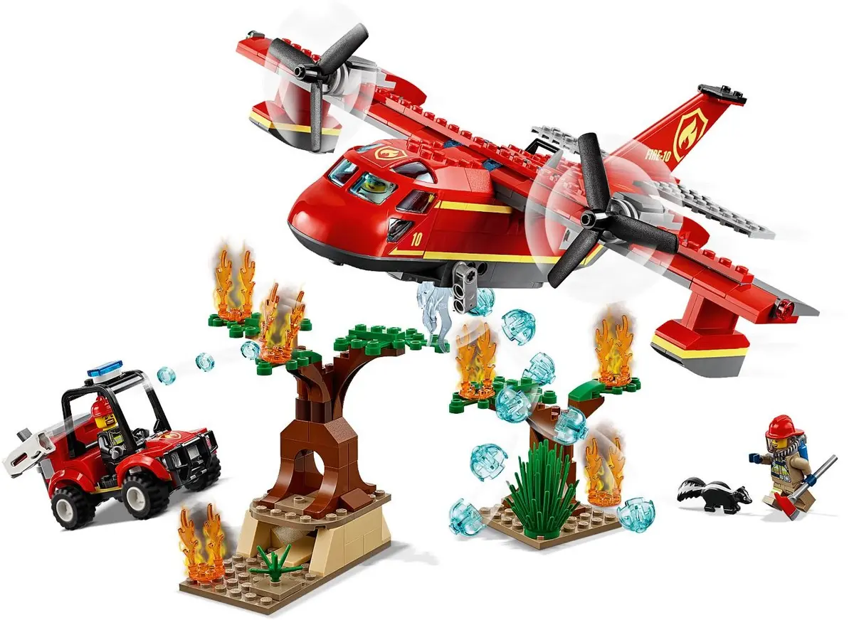 LEGO City 60217 Fire Plane set, image 3