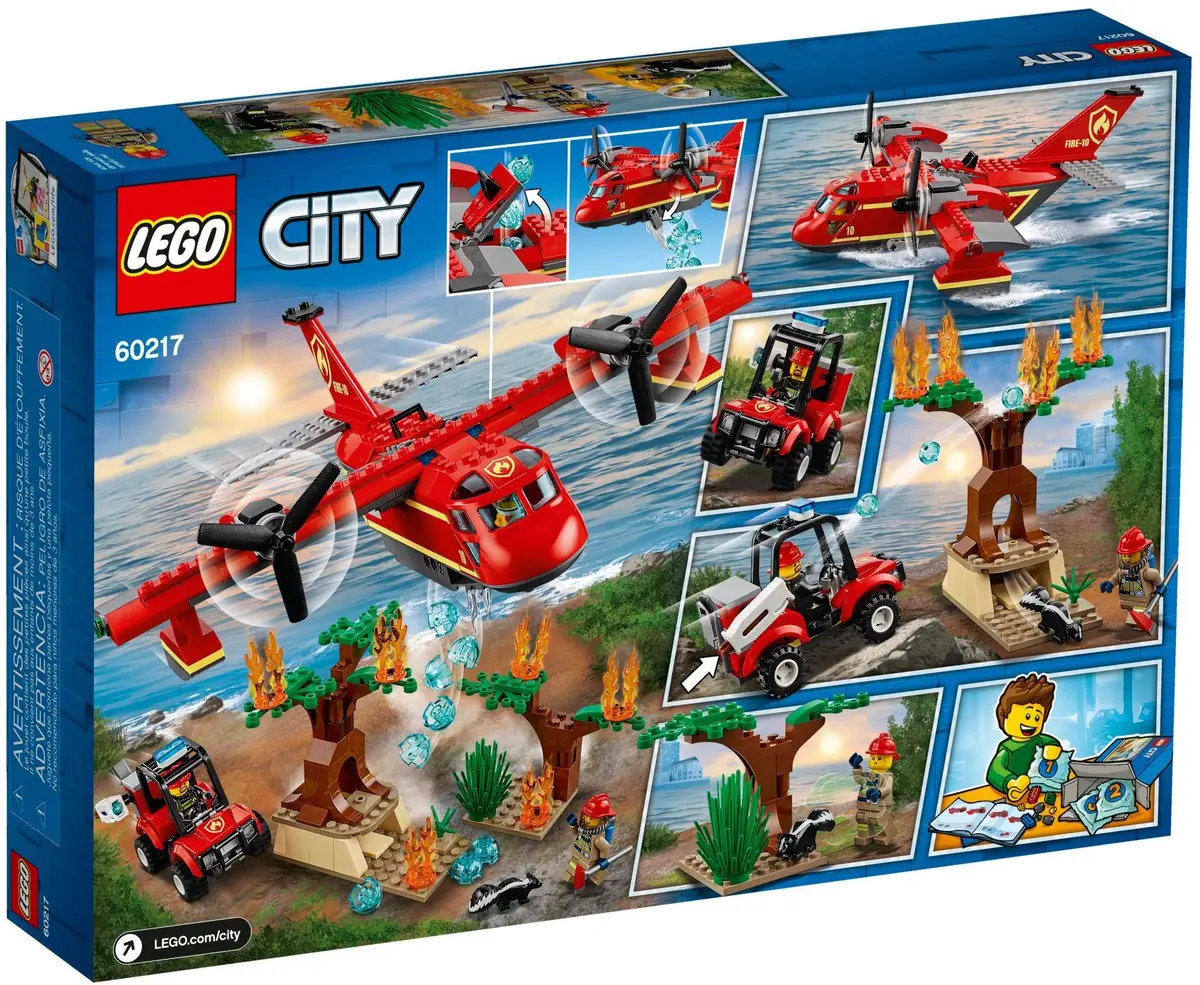 LEGO City 60217 Fire Plane set, image 5