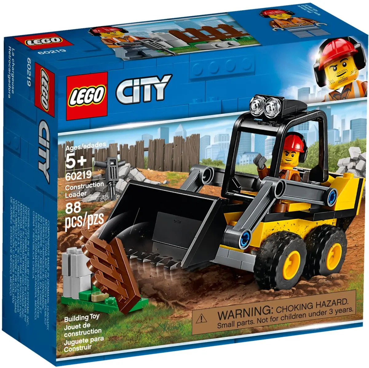 LEGO City 60219 Construction Loader set, image 2