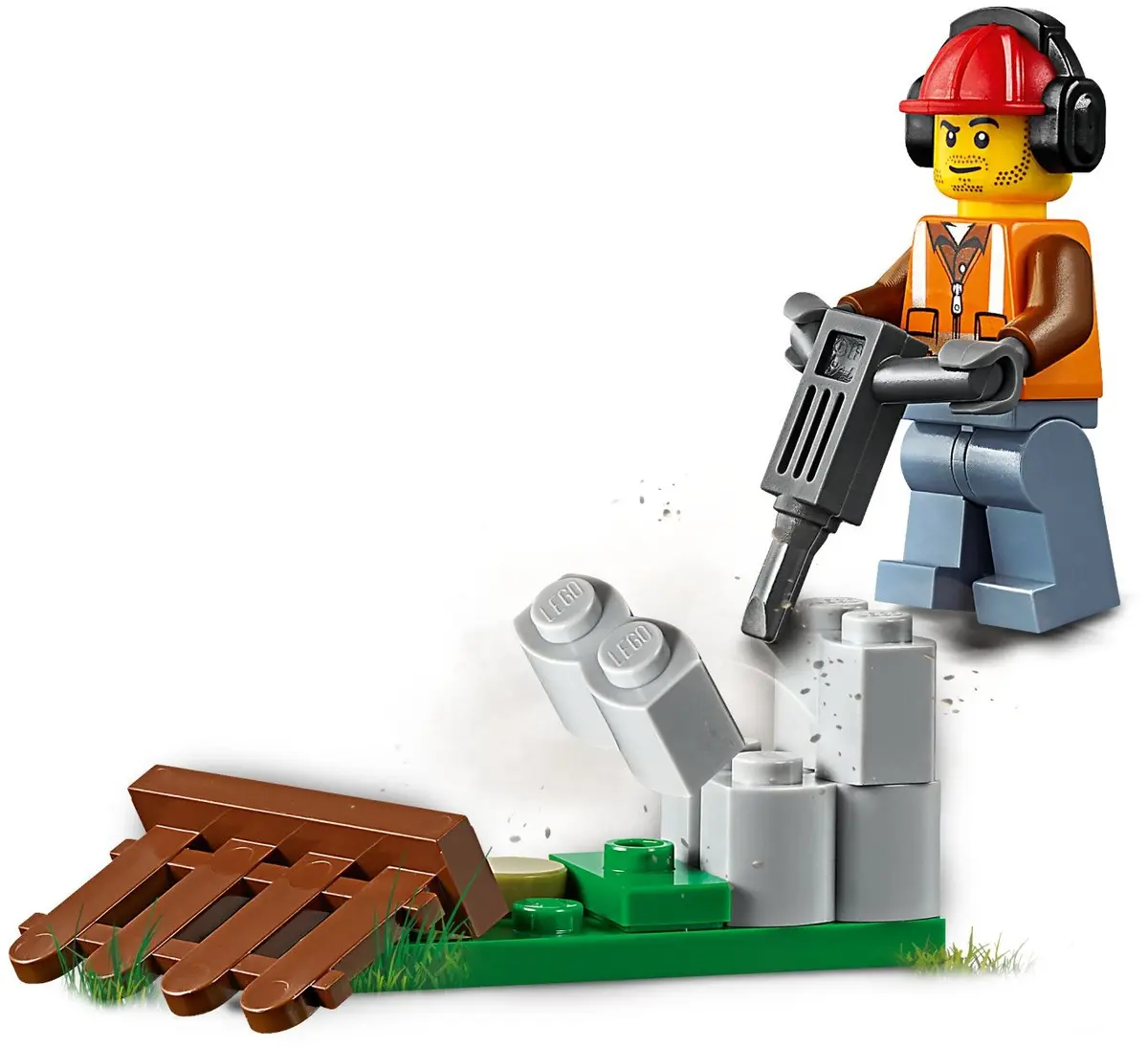 LEGO City 60219 Construction Loader set, image 4