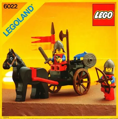 LEGO Castle 6022 Horse Cart set