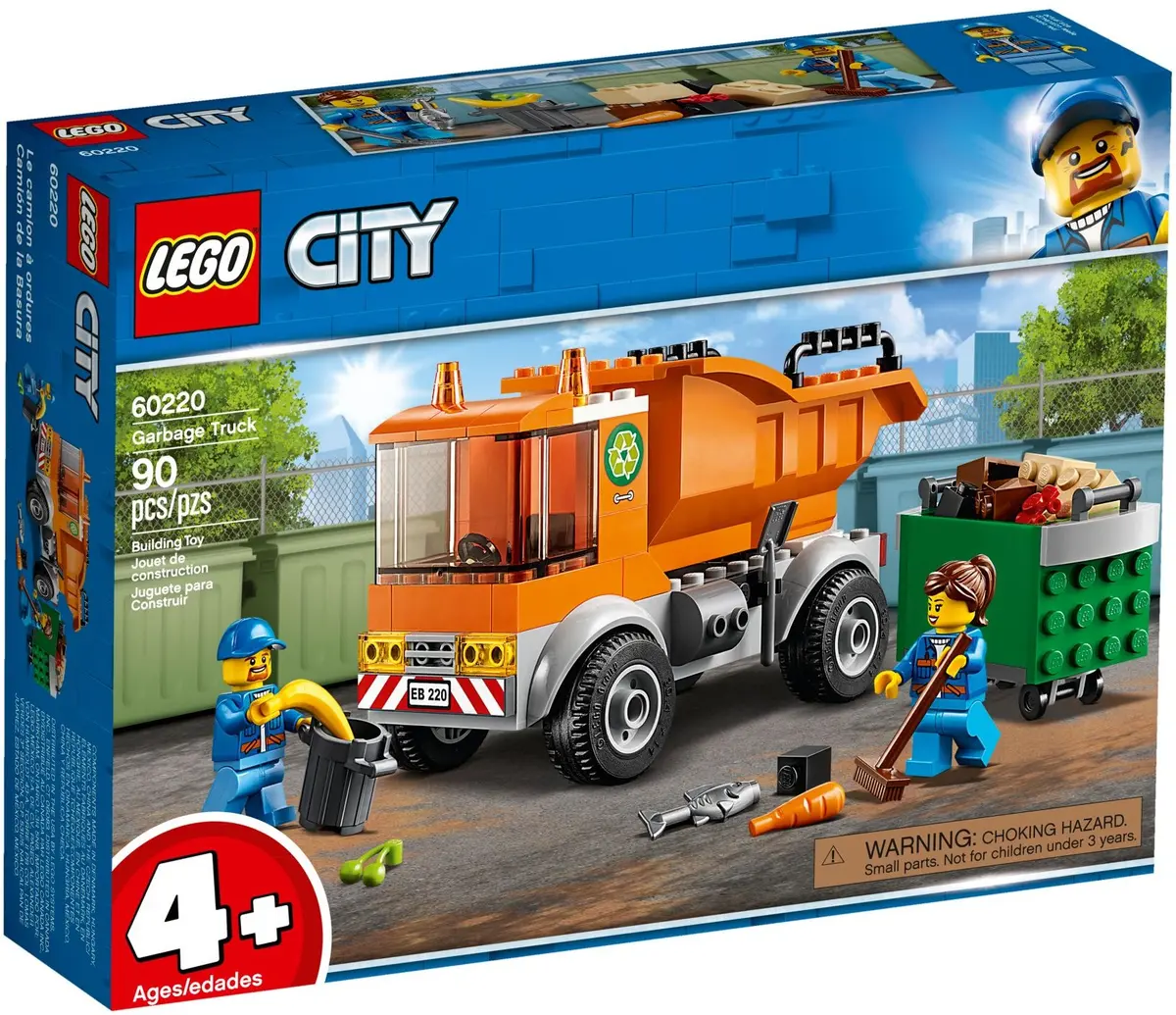 LEGO City 60220 Garbage Truck set, image 2