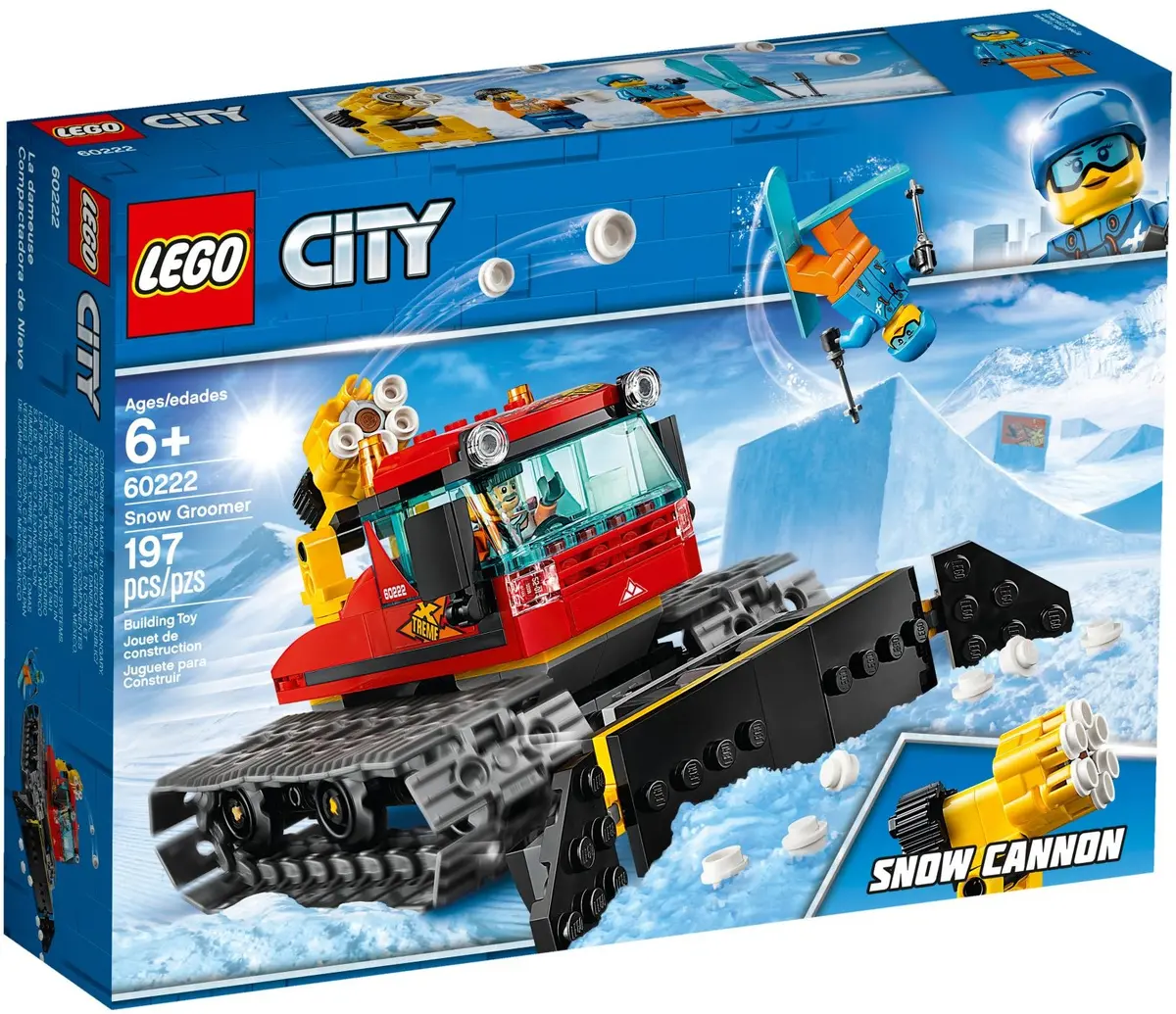 LEGO City 60222 Snow Groomer set, image 2