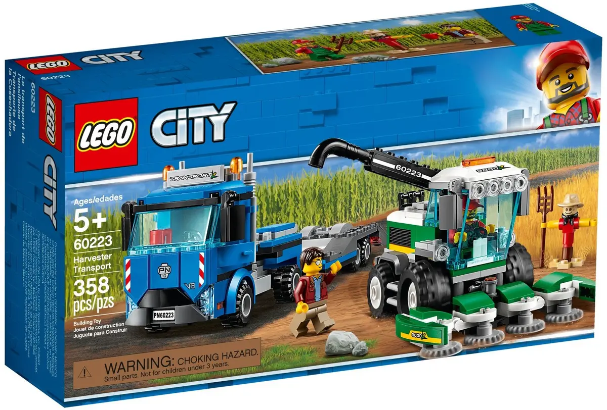 LEGO City 60223 Harvester Transport set, image 2