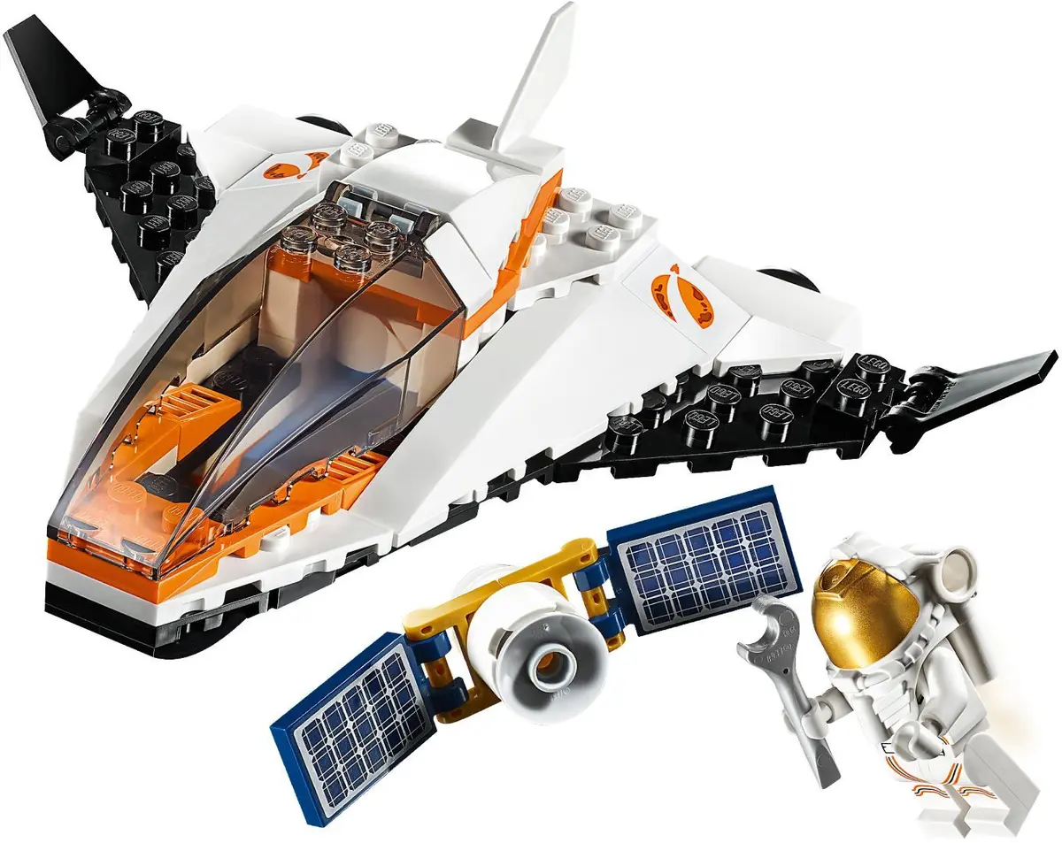 LEGO City 60224 Satellite Service Mission set, image 3