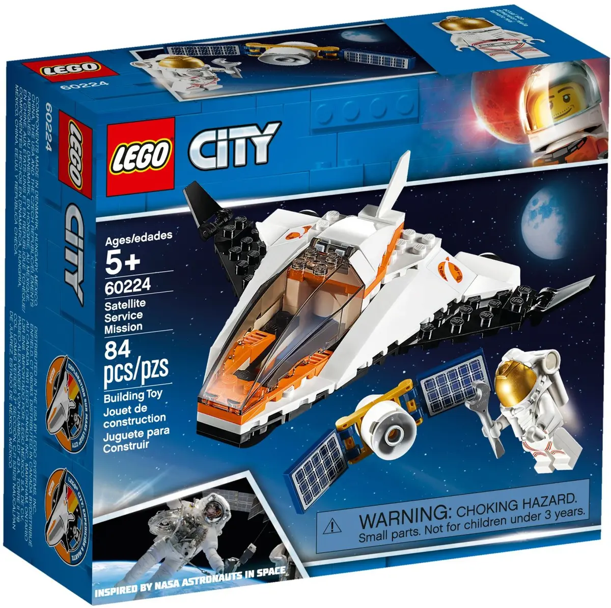 LEGO City 60224 Satellite Service Mission set, image 2