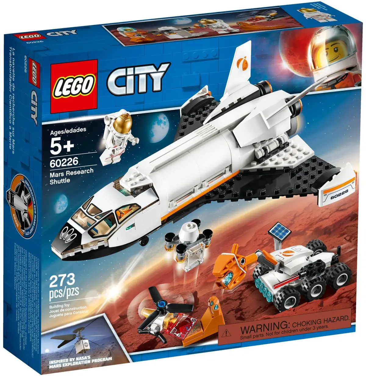 LEGO City 60226 Mars Research Shuttle set, image 2