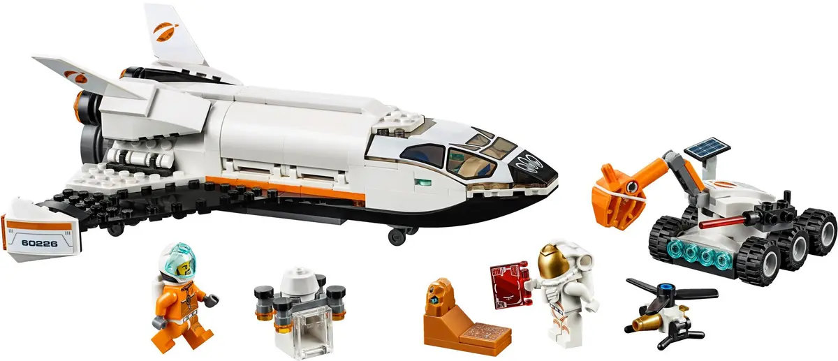 LEGO City 60226 Mars Research Shuttle set, image 3