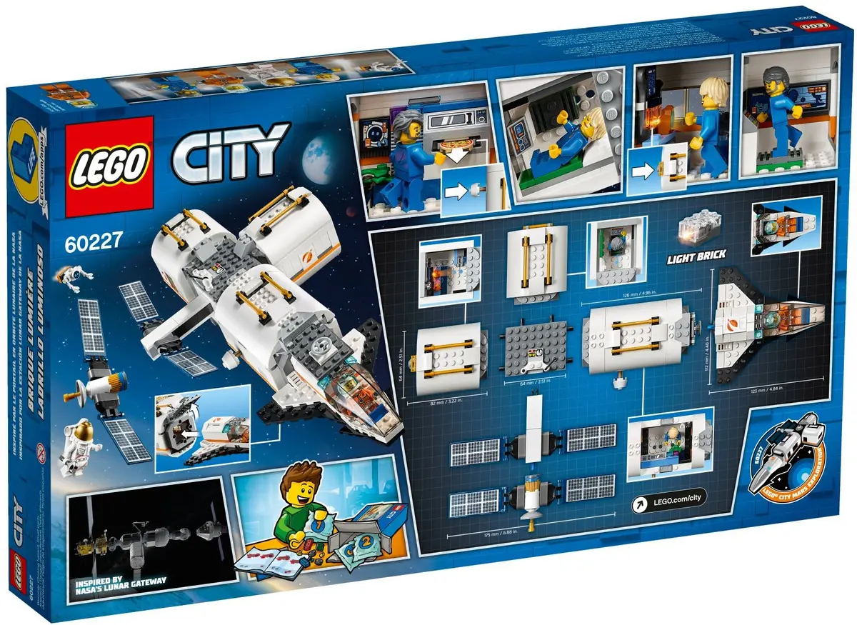 LEGO City 60227 Lunar Space Station set, image 5