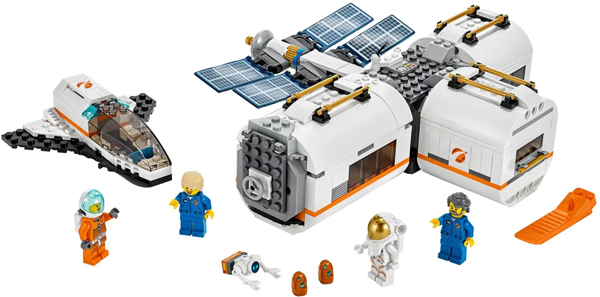 LEGO City 60227 Lunar Space Station set