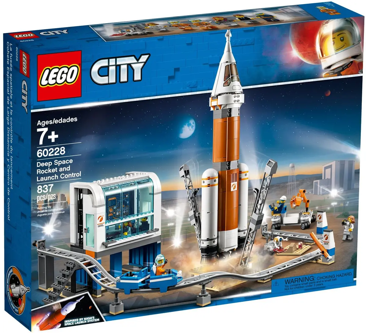 LEGO City 60228 Deep Space Rocket and Launch Control set, image 2