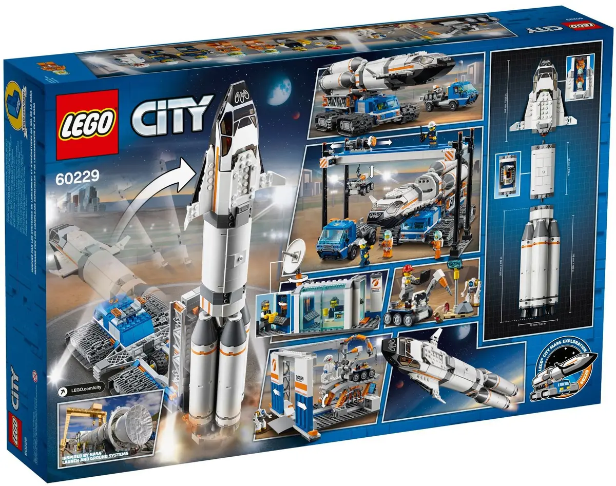 LEGO City 60229 Rocket Assembly & Transport set, image 5