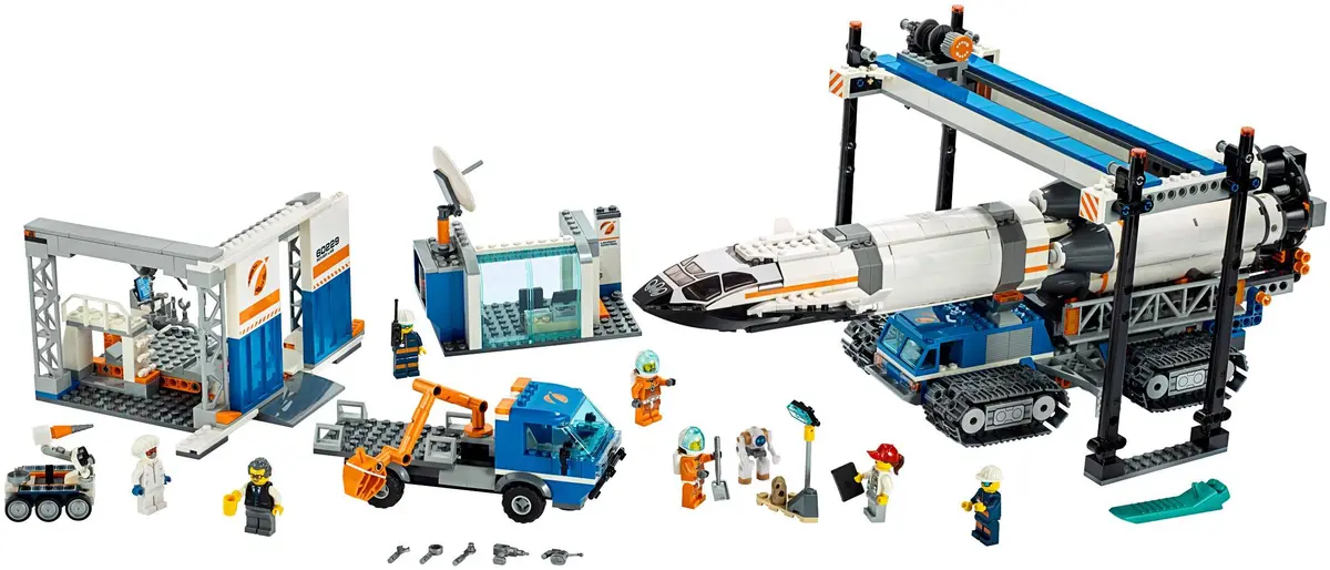 LEGO City 60229 Rocket Assembly & Transport set