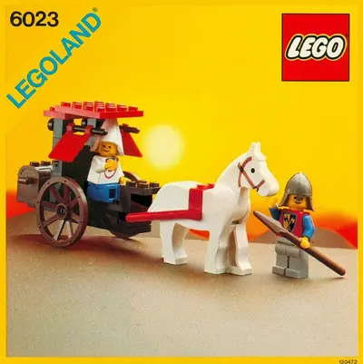 LEGO Castle 6023 Maiden's Cart set