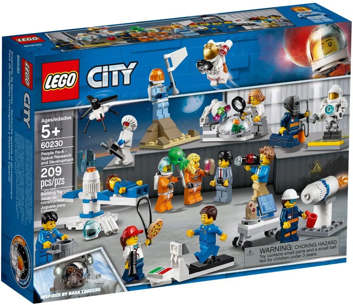 LEGO City 60230 People Pack - Space Research and Development set, image 2