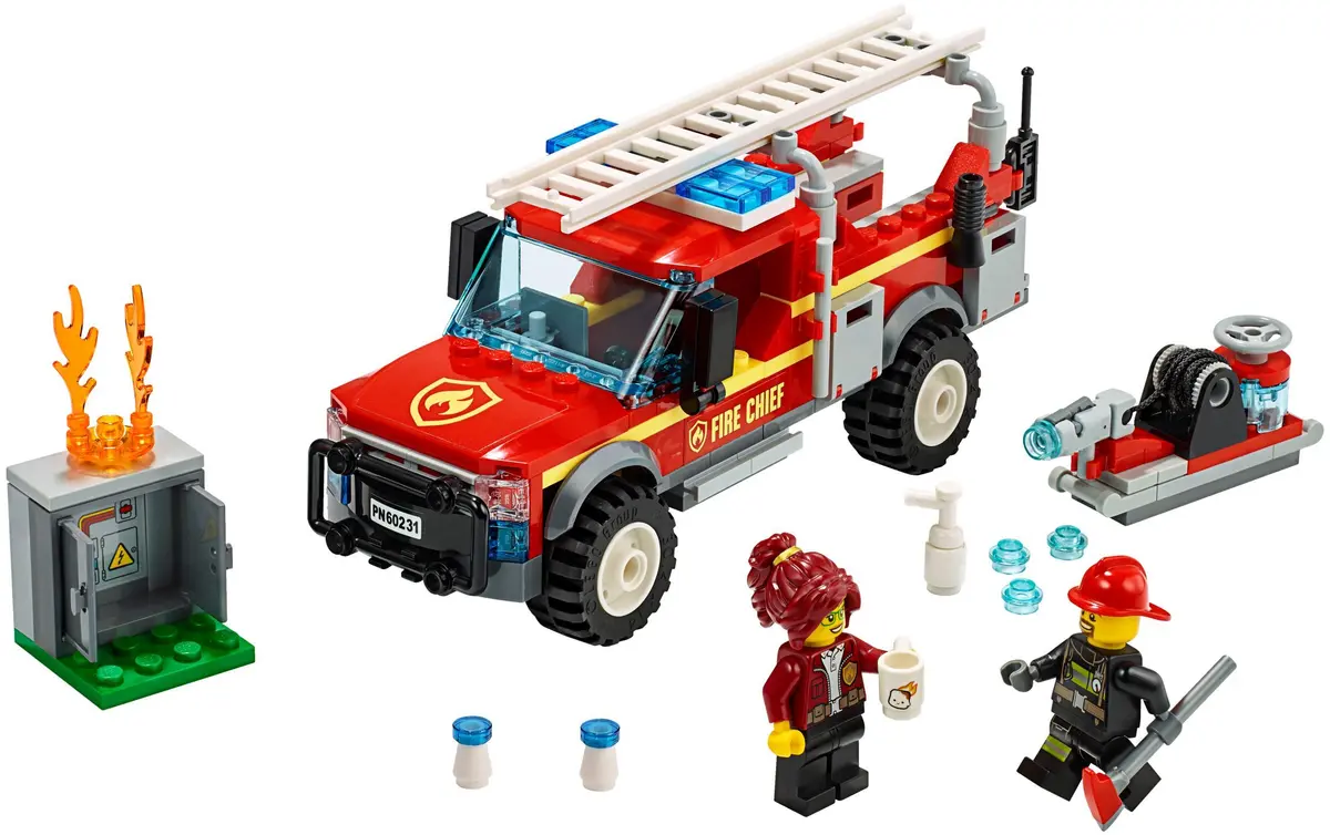 LEGO City 60231 Fire Chief Response Truck set