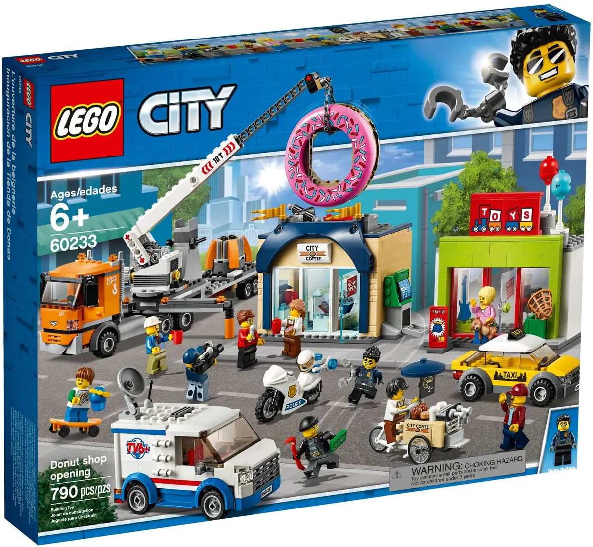 LEGO City 60233 Donut Shop Opening set, image 2