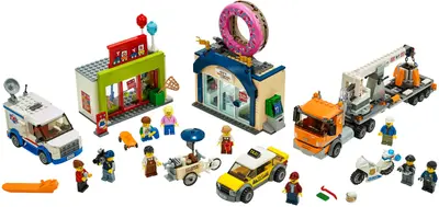 LEGO City 60233 Donut Shop Opening set