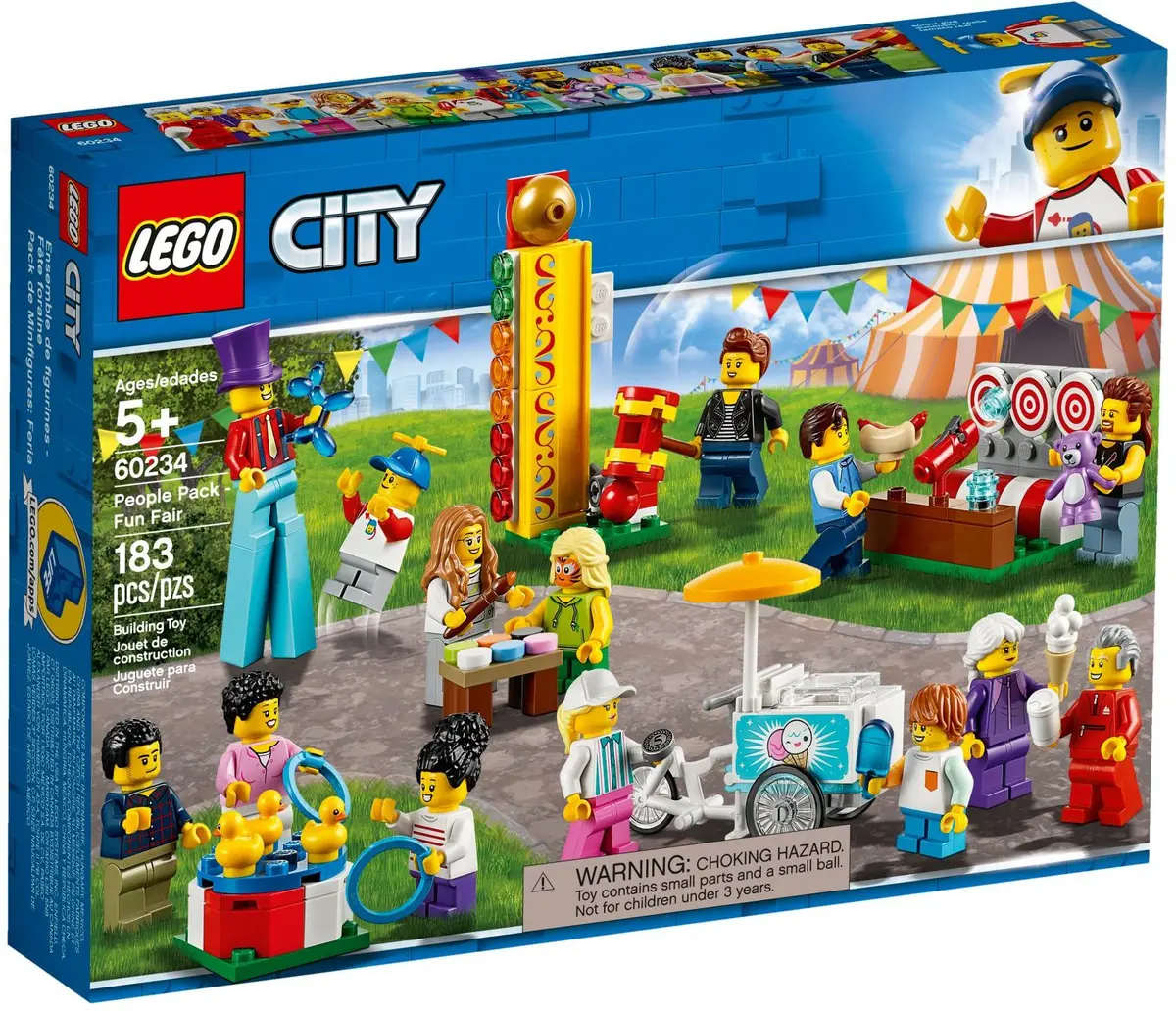 LEGO City 60234 People Pack - Fun Fair set, image 2